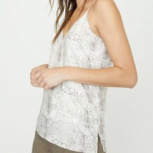 Brochu Walker Miu Cami in Mixed Animal Print